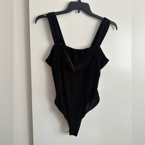 Elegant Black Bodysuit